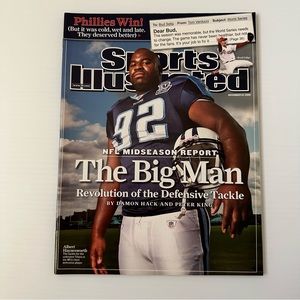 Tennessee Titans Albert Haynesworth Sports Illustrated Magazine November 10 2008